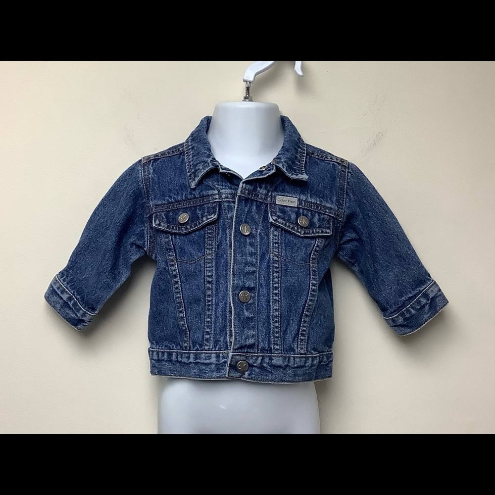 Calvin Klein denim jacket. Size 3-6M